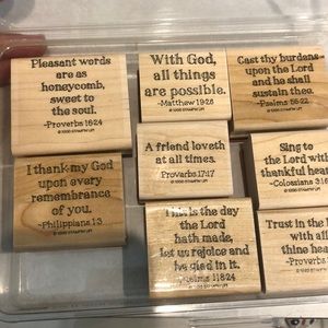 Stampin' Up religious stamps